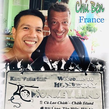 Monkeyland Cham Island Homestay Tân Hiệ Exterior foto